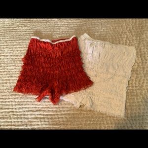 2 Pairs Vtg Lace Bloomers